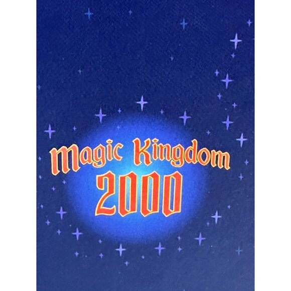 VTG 2000 Disney Magic Kingdom Photo Album | Mickey-Mouse Castle Fireworks Cover - Picture 6 of 11